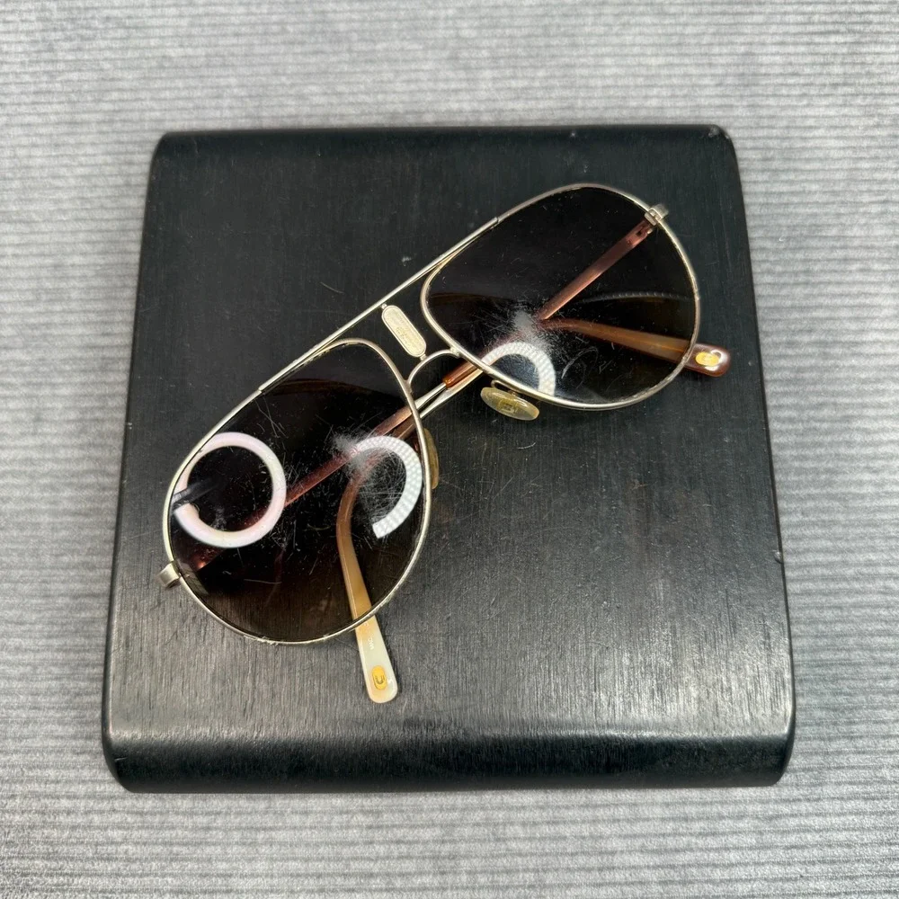 Carrera Gipsy 6/S Aviator‎ Sunglasses Gold Brown Gradient Lens Y2k 58-12-140